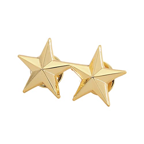 Fünf Punkte Stern Lampen Pin Kragen Brosche Badage Frauen Männer Star Metal Badge Clip Metal Fünf Punkte Abzeichen Schmuck Kostüm Dekorationen von GMBYLBY