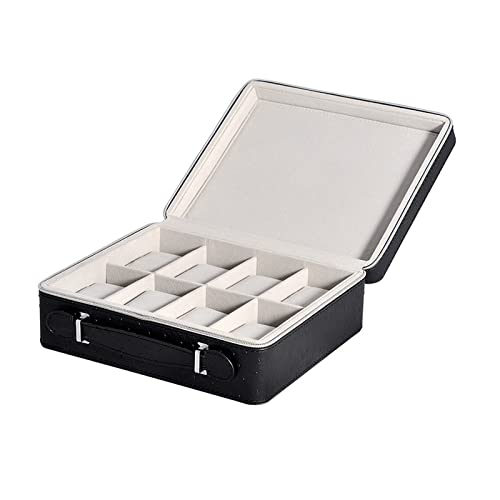 GMBYLBY 2/8/12 Slot PU Leather Uhrenkoffer Tragbarer Uhrenhalter Organisator Mit Reißverschlusskissen Und Softfolie Interhalter Organisator Für Frauen GMBYLBY 2/8/12 Slot PU Leather Uhrenkoffer Tragbarer Uhrenhalter Organisator Mit Reißverschlusskissen Und Softfolie Interhalter Organisator Für Frauen von GMBYLBY