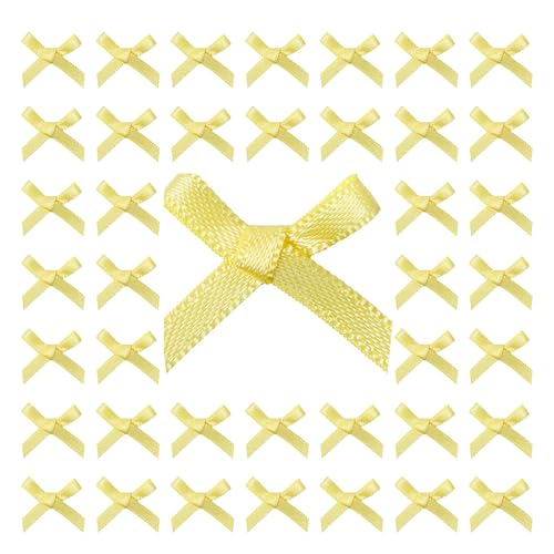 GMBYLBY 200 Stcs Kleine Satins Ribbon Bowknot Handwork Bogen Party Dekoration Zum Nähen Scrapbooking Basteln Kleine Bunte Bögen Handwerkskropbalbooking Handgefertigtes Handwerk Von Kindern von GMBYLBY