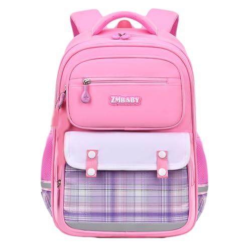 GMBYLBY 2023 Grundschule Bag Bookbags Für Girl Kid Vielseitiger Rucksack Spritzsicherer Doppelgurt Umhängetasche Leichtes Pack Kinder Rucksack von GMBYLBY