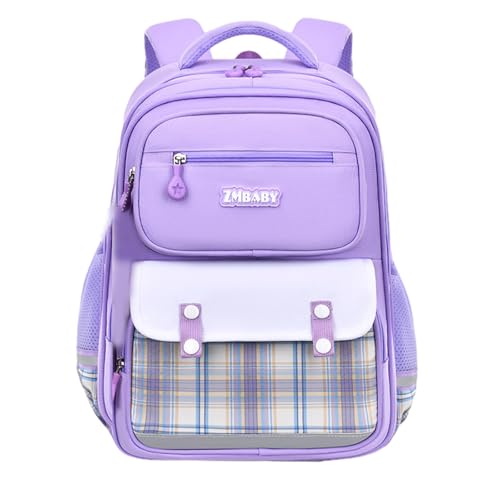 GMBYLBY 2023 Grundschule Bag Bookbags Für Girl Kid Vielseitiger Rucksack Spritzsicherer Doppelgurt Umhängetasche Leichtes Pack Kinder Rucksack von GMBYLBY
