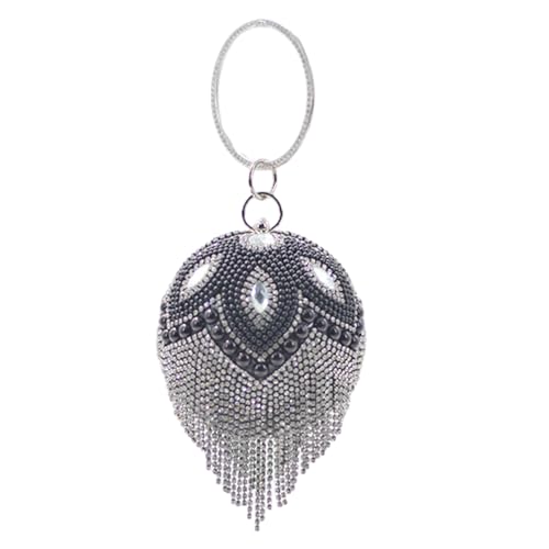 GMBYLBY Abend Umhängetasche Hochzeitsfeier Handtasche Crossbody Taschen Mit Kettenriemen Für Formelle Versammlungen Abendtasche Für Hochzeit von GMBYLBY
