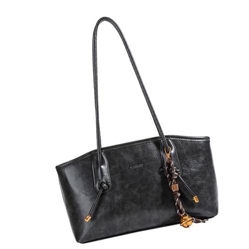GMBYLBY Achselhöhle Mit Großer Kapazität Für Frauen Handtasche Pendeln Trendige Schulter PU Leder Unterarm Einkaufsfrauen Achsel Achselhilfe Handtasche All Matching Schulter Unterarm von GMBYLBY