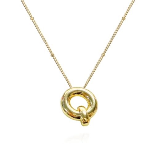 GMBYLBY Ballon-Stile, glatte Buchstaben-Halskette, verstellbare Legierungskette, geeignet für modische, jugendliche Frauen und, M, Metall, Kein Edelstein von GMBYLBY