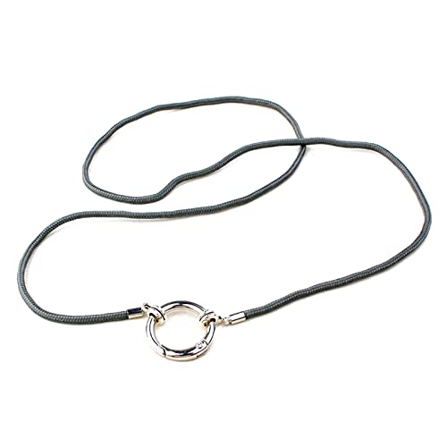 GMBYLBY Brille Halskette Brillenhalter Kette Und Schleifenriemenkabel Mit Metallschleifengläserhalter Ringe Kette Lanyard von GMBYLBY