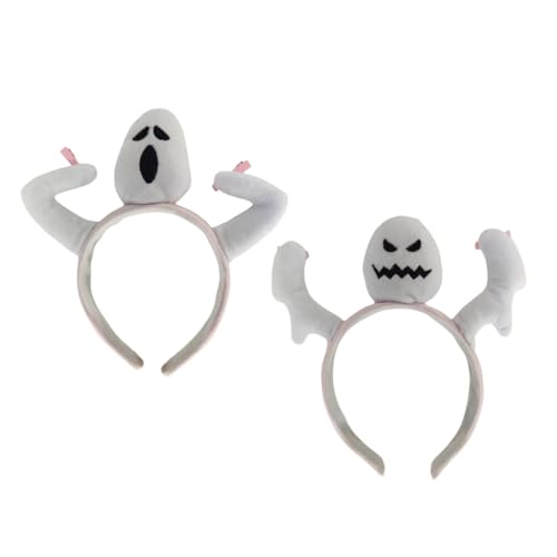 GMBYLBY Cooles Pony-Haarreif mit Clip, lustiges Gespenst, Cartoon-Haarschmuck für Kinder, Bühne, Schule, Theateraufführungen von GMBYLBY