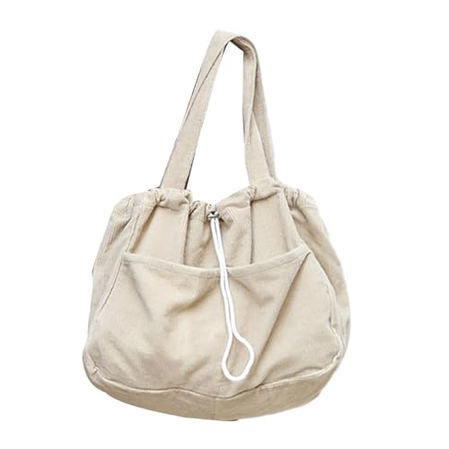 GMBYLBY Cord Handtasche Multi Funktional Und Modische Umhängetasche Geeignet Für Verschiedene Gelegenheiten Weiches Und Komfortables von GMBYLBY