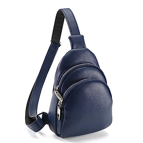 GMBYLBY Crossbody Taille Pack Chest Tasche Für Mädchen Frauen Pu Pack Geldbeutel Großer Kapazität Sportbeutel Mehrzweck Reise Mode von GMBYLBY