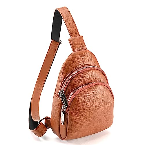GMBYLBY Crossbody Taille Pack Chest Tasche Für Mädchen Frauen Pu Pack Geldbeutel Großer Kapazität Sportbeutel Mehrzweck Reise Mode von GMBYLBY
