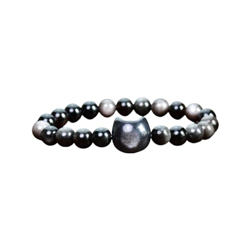 GMBYLBY Damen-Armband mit Katzenkopf-Anhänger, Kristall-Perlen, für Damen und Mädchen, zum Geburtstag, Jahrestag GMBYLBY Damen-Armband mit Katzenkopf-Anhänger, Kristall-Perlen, für Damen und Mädchen, zum Geburtstag, Jahrestag von GMBYLBY