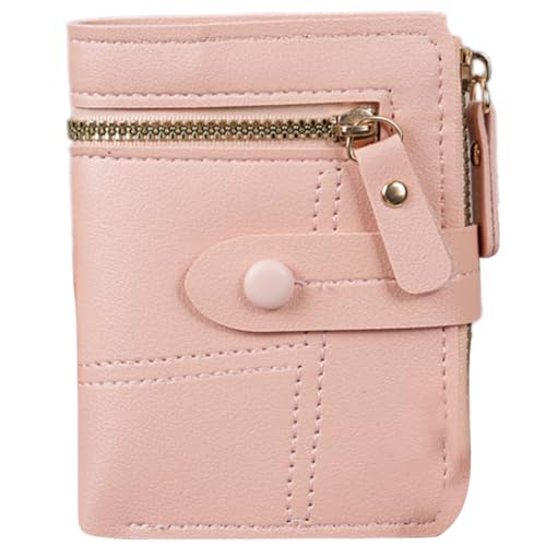 GMBYLBY Damen-Geldbörse, großes Fassungsvermögen, Kreditkartenhalter, PU-Leder, Clutches, kurze Geldbörse, Reisegeldbörse, zweifach gefaltete Geldbörse, Damengeldbörse, B, Einheitsgröße von GMBYLBY
