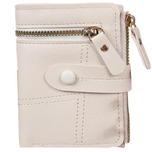 GMBYLBY Damen-Geldbörse, großes Fassungsvermögen, Kreditkartenhalter, PU-Leder, Clutches, kurze Geldbörse, Reisegeldbörse, zweifach gefaltete Geldbörse, Damengeldbörse, C, Einheitsgröße von GMBYLBY