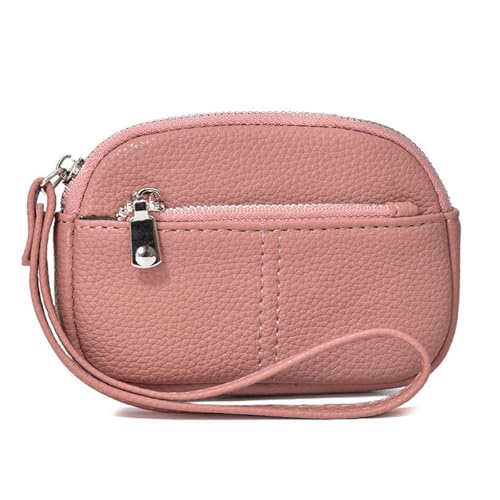 GMBYLBY Damen Leder Schlüssselbund Armbandbrieftasche MIT Reißverschlussmünzentaschen Und Kartenschlitzen Kompakt Reise Geldbörse Leder Armband Clutch GMBYLBY Damen Leder Schlüssselbund Armbandbrieftasche MIT Reißverschlussmünzentaschen Und Kartenschlitzen Kompakt Reise Geldbörse Leder Armband Clutch von GMBYLBY