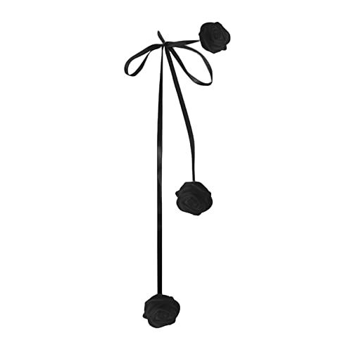 GMBYLBY Drei Seil Big Flower Choker Halskette Für Frauen Elegante Schnürseilkette Auf Neck Mode Schmuck Accessoire Blumenheißer Für Frauen von GMBYLBY