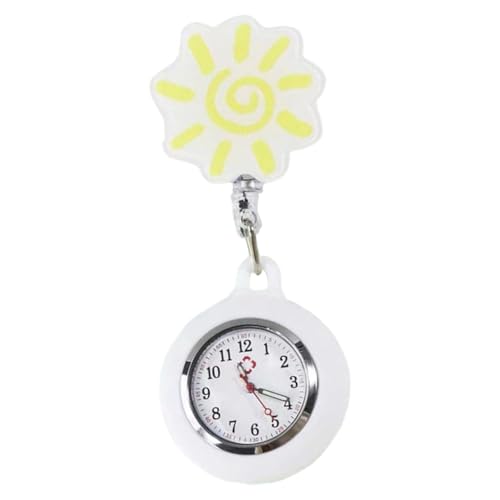 GMBYLBY Durability Silicone Nurse Watch Hanging Pocket Electric Noctilucent for Doctors and Healthcare Workers Soft Durability Silicone Case, a, Einheitsgröße von GMBYLBY