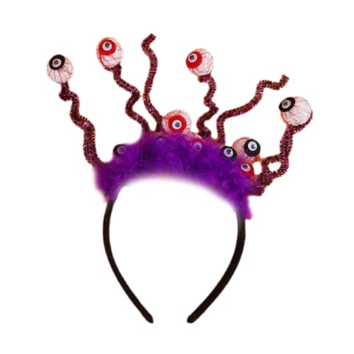 GMBYLBY Explodierender Augapfel Haarband für Erwachsene Tag des Todes Dark Series Hairhoop Halloween Stirnband Cosplay Party Zubehör GMBYLBY Explodierender Augapfel Haarband für Erwachsene Tag des Todes Dark Series Hairhoop Halloween Stirnband Cosplay Party Zubehör von GMBYLBY