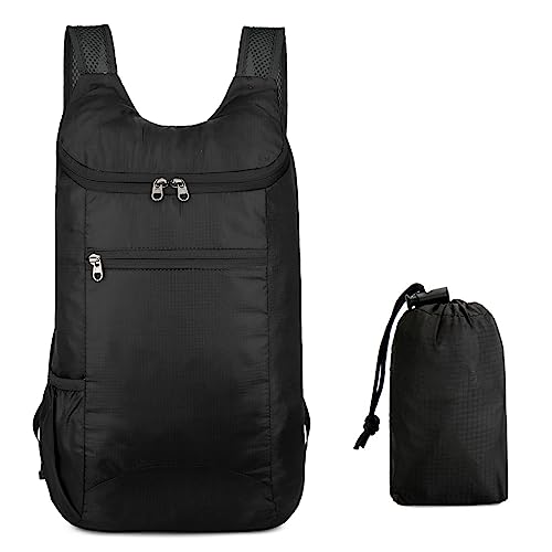 GMBYLBY Faltbarer Pack Splash Pack Reise Daypack Für Campingklettern Reiten Frauen Männer Wanderung Daypack Travel von GMBYLBY