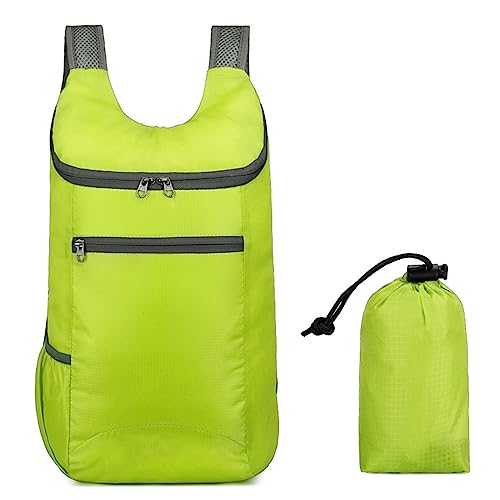 GMBYLBY Faltbarer Pack Splash Pack Reise Daypack Für Campingklettern Reiten Frauen Männer Wanderung Daypack Travel von GMBYLBY