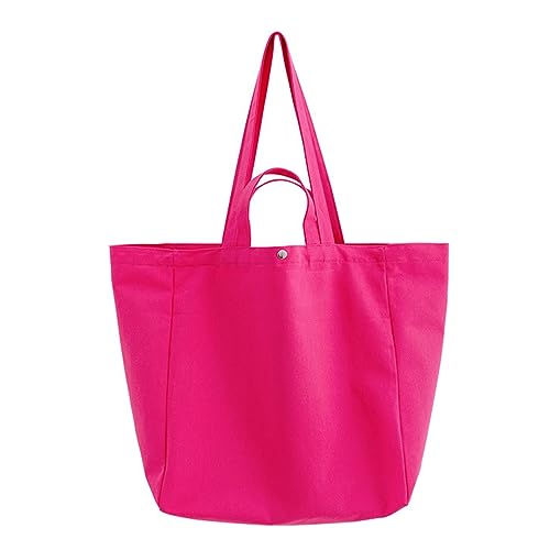 GMBYLBY Freizeittasche Für Mädchen Frauen Feste Farbe Casual Shopper Tasche Vielseitige Handtasche Große Kapazität Umhängetasche Lady Geldbeutel Schulter Einkaufstasche GMBYLBY Freizeittasche Für Mädchen Frauen Feste Farbe Casual Shopper Tasche Vielseitige Handtasche Große Kapazität Umhängetasche Lady Geldbeutel Schulter Einkaufstasche von GMBYLBY