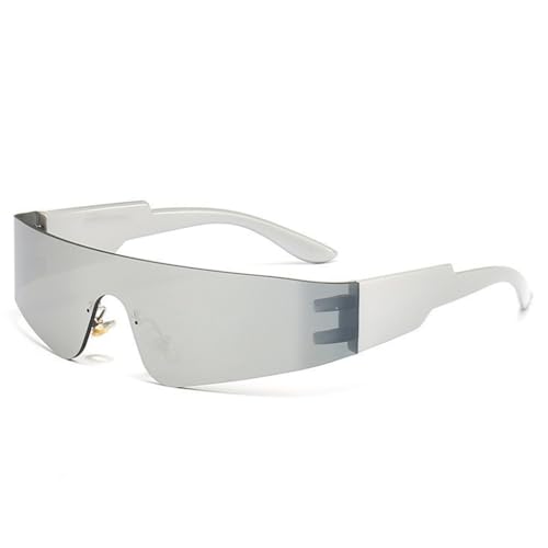 GMBYLBY Futuristische, sportliche Sonnenbrille, leicht, trendig, für Reisen, Bühne, Musik, Festival GMBYLBY Futuristische, sportliche Sonnenbrille, leicht, trendig, für Reisen, Bühne, Musik, Festival von GMBYLBY