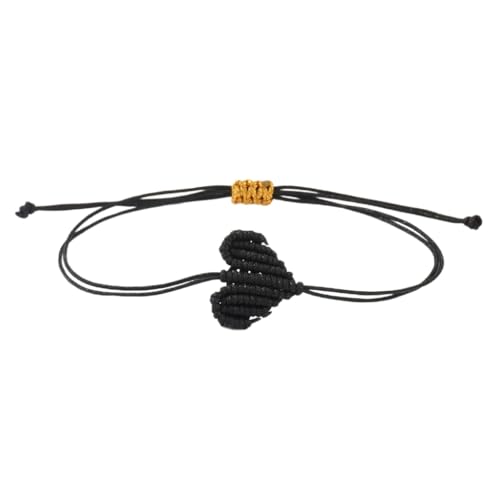 GMBYLBY Geflochtene Schnur, Liebesarmbänder, handwerklich hergestellt, Herz-Design, bequem, Unisex, Paarschmuck für den täglichen Gebrauch, M, Hanfseil, Kein Edelstein GMBYLBY Geflochtene Schnur, Liebesarmbänder, handwerklich hergestellt, Herz-Design, bequem, Unisex, Paarschmuck für den täglichen Gebrauch, M, Hanfseil, Kein Edelstein von GMBYLBY