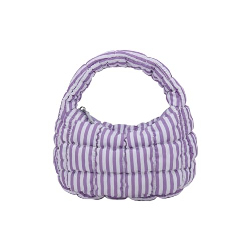 GMBYLBY Gesteppte Cloud Bag Puffer Nylon Handtasche Leicht und Tragbar Top Griff Taschen mit Reißverschluss GMBYLBY Gesteppte Cloud Bag Puffer Nylon Handtasche Leicht und Tragbar Top Griff Taschen mit Reißverschluss von GMBYLBY