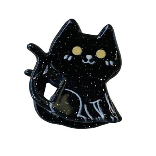 GMBYLBY Haarklammer mit Halloween-Motiv für Erwachsene und Kinder, Fledermaus/Blackcat-Haarclip, Haarstyling-Zubehör, Party-Kopfbedeckung GMBYLBY Haarklammer mit Halloween-Motiv für Erwachsene und Kinder, Fledermaus/Blackcat-Haarclip, Haarstyling-Zubehör, Party-Kopfbedeckung von GMBYLBY