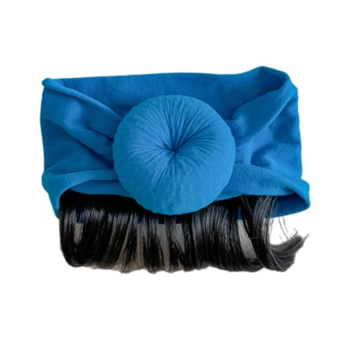 GMBYLBY Haarschmuck für Mädchen, Festival, Kopfbedeckung, Dekoration, Neugeborene, Cosplay-Zubehör, Weihnachts-Toupet-Haarband mit Pony von GMBYLBY
