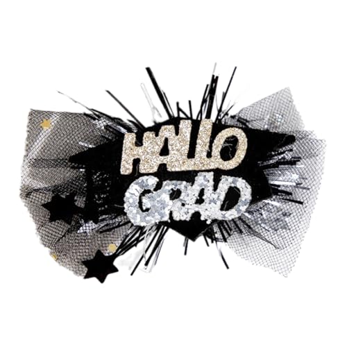 GMBYLBY Haarspange zum Schulabschluss, glitzernde Haarspangen, Entenschnabel-Clip, Haarstyling-Werkzeug, Party-Haarnadel von GMBYLBY