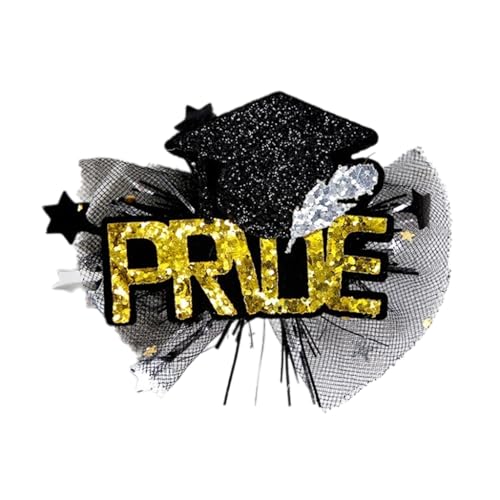 GMBYLBY Haarspange zum Schulabschluss, glitzernde Haarspangen, Entenschnabel-Clip, Haarstyling-Werkzeug, Party-Haarnadel von GMBYLBY