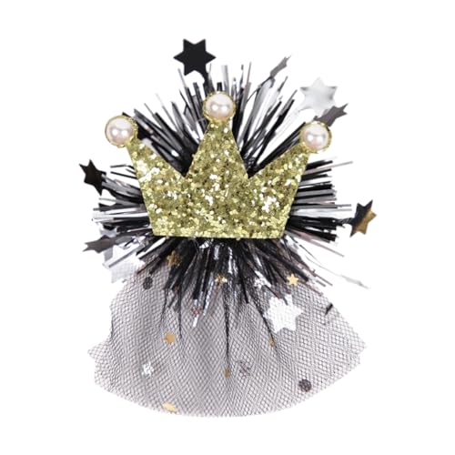GMBYLBY Haarspange zum Schulabschluss, glitzernde Haarspangen, Entenschnabel-Clip, Haarstyling-Werkzeug, Party-Haarnadel von GMBYLBY