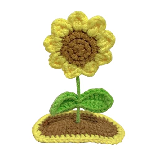 GMBYLBY Häkel-Haarnadel, kleine Blätter-Haarspange, exquisit, elegant, 2000er-Jahre-Trend, Blattstrauß, Kopfbedeckung, Blume von GMBYLBY