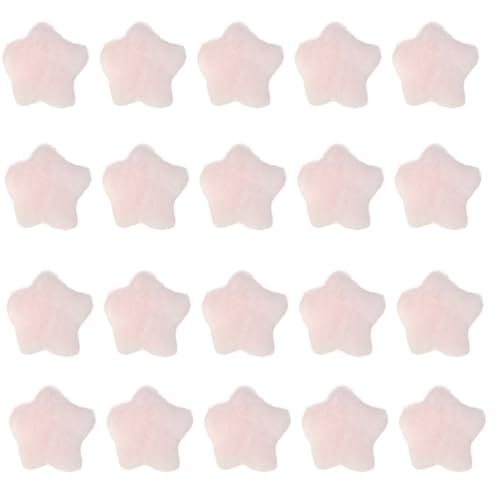 GMBYLBY Handgefertigte Haarreifenapplikationen, Plüsch-Sterne, Set mit 20 Stück, für Stirnbänder, Schmuckherstellung, Handwerk, Haarspange, Nähen, Kleidung GMBYLBY Handgefertigte Haarreifenapplikationen, Plüsch-Sterne, Set mit 20 Stück, für Stirnbänder, Schmuckherstellung, Handwerk, Haarspange, Nähen, Kleidung von GMBYLBY