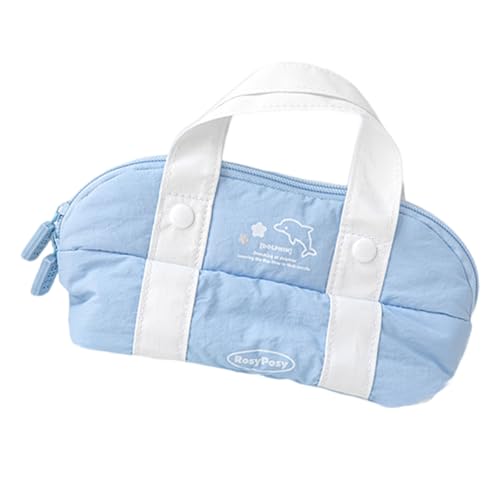 GMBYLBY Handheld Bleistiftkoffer Großer Kapazität Beutel Weiche Marker Stift Ästhetik Tasche Einfacher Briefpapierweiche Handheld Stationerie Große Kapazitätsmarker von GMBYLBY