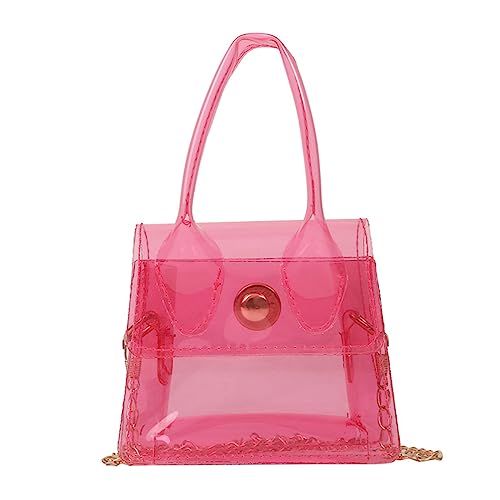 GMBYLBY Kausal Quadratischer Bag PVC Transparent Crossbod von GMBYLBY