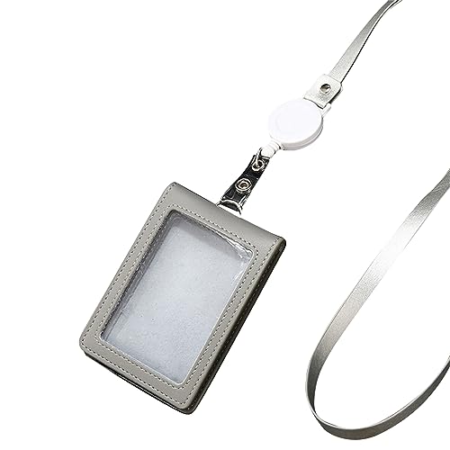 GMBYLBY Kompakte Leder Kartenhülsen Mit Einziehbar von GMBYLBY