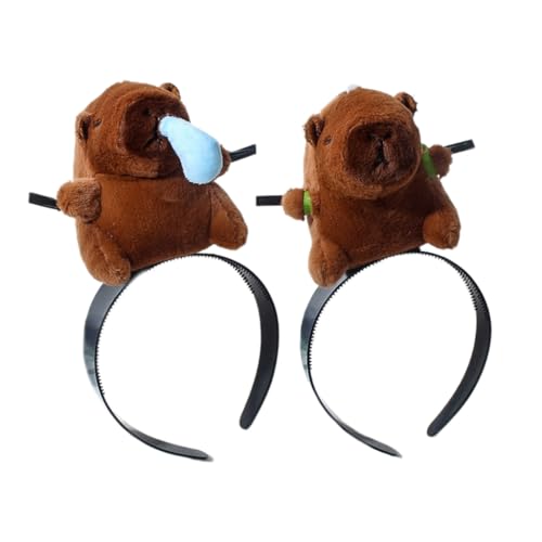 GMBYLBY Lustiges Capybaras-Stirnband, Cartoon-Haarschmuck für Kinder, Bühne, Schule, Theateraufführungen und Theatershows von GMBYLBY