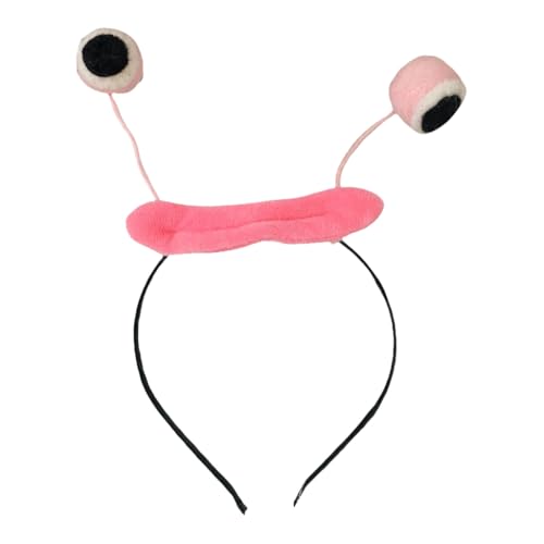 GMBYLBY Lustiges Kinder-Stirnband für Party, übergroße Lippenaugen für Musikfestivals, Foto-Requisiten für Mädchen, Fotografie von GMBYLBY