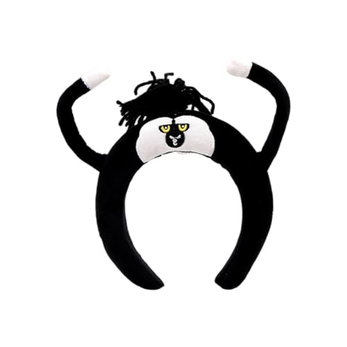 GMBYLBY Lustiges Stirnband für Kinder, Schimpanse, Haararm für Musikfestivals, Fotoautomaten-Requisiten für Mädchen, Fotografie von GMBYLBY