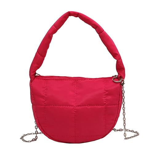 GMBYLBY Mode Knödel Achselhöhlenbeutel Mit Gitterstickereien Vielseitige Tasche Einfach Zu Reinigen Geeignet Für Verschiedene Gelegenheiten Gitter Cloud Crossbody Trendy Mode Arbeit Stylish Shopping von GMBYLBY