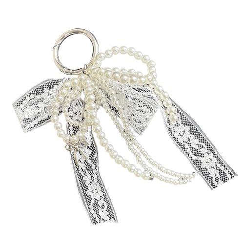 GMBYLBY Nachahmungsperlen Bowknot Schlüsselbutterfassende Knoten Anhänger Für Frauenhandtaschen Und Rucksäcke Buntes Schlüsselkettenschmuck GMBYLBY Nachahmungsperlen Bowknot Schlüsselbutterfassende Knoten Anhänger Für Frauenhandtaschen Und Rucksäcke Buntes Schlüsselkettenschmuck von GMBYLBY