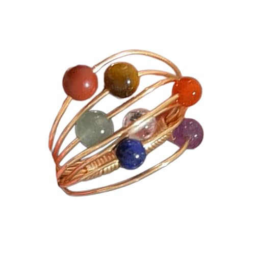 GMBYLBY Öffnungsringe, Handschmuck, Perlen, modische Legierung, Textur, verstellbar, geeignet für Modebegeisterte, einzigartige Ringe, Einheitsgröße, Wie beschrieben, Wie beschrieben von GMBYLBY