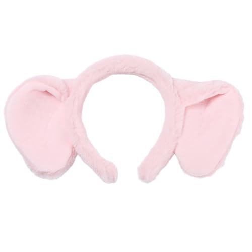 GMBYLBY Plüsch-Stirnband mit Cartoon-Tiermotiven, elastisches Haarband, Haarteile, Dekoration für den täglichen Gebrauch und Party-Make-up-Ornament von GMBYLBY