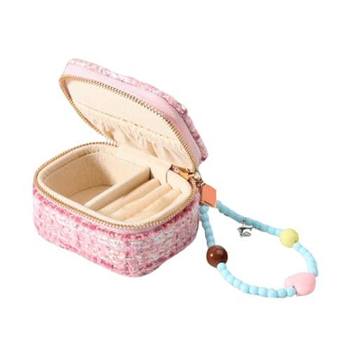 GMBYLBY Reisefreundliche Schmuck Organisatoren Elegante Schmuckaufbewahrungskoffer Aus Nachhaltigem Sackleinenstoff Für Frauen Hergestellt GMBYLBY Reisefreundliche Schmuck Organisatoren Elegante Schmuckaufbewahrungskoffer Aus Nachhaltigem Sackleinenstoff Für Frauen Hergestellt von GMBYLBY