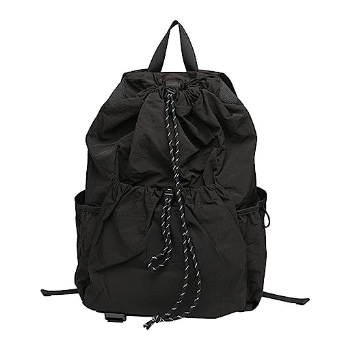 GMBYLBY Reisetagbeutel Für Frauen Reiseschule Rucked Draw String Rucksack Daypack School Bagbagshoulder Tasche Große Kapazitätsrucksäcke von GMBYLBY