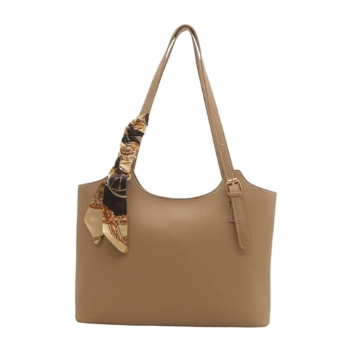 GMBYLBY Retro Umhängetasche PU Leder Unterarm Geldbörse Casual Handtasche Damen Top Griff Taschen für Shopping Dating u, Khaki Kh, Medium GMBYLBY Retro Umhängetasche PU Leder Unterarm Geldbörse Casual Handtasche Damen Top Griff Taschen für Shopping Dating u, Khaki Kh, Medium von GMBYLBY