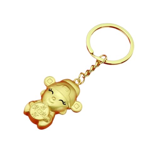 GMBYLBY Robustes Metall Fortunes Katzenschlüsselringe Einzigartige Designs Glückskatze Keychain Mit Sinn Von Glück Für Taschenschlüsselversuche von GMBYLBY