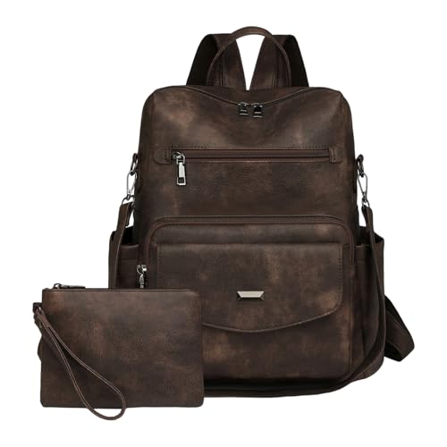 GMBYLBY Rucksäcke Geldbeutel Für Frauen Pu Reisetaschen Taschen Handtasche Designtaschen Umhängetaschen Mit Geldbörse Design von GMBYLBY