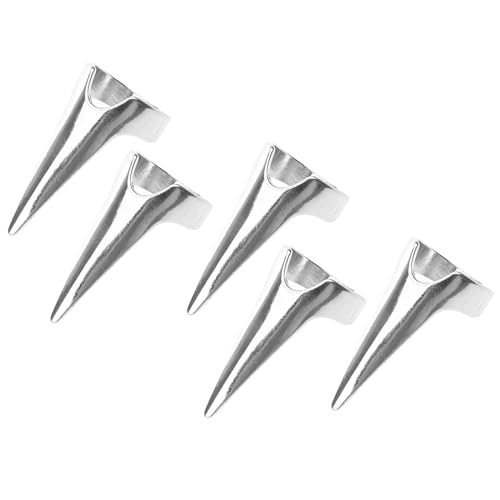 GMBYLBY Set Von 5pcs Gothic Nail Claws Retro Punk Ringe Haare Trennung Und Auswahlwerkzeuge Für Cosplay Party Accessoires Für Fans Von Punk Fashion Geeignet von GMBYLBY
