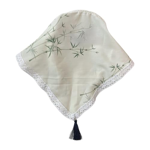 GMBYLBY Spitzenkopftuch, Stirnband für Damen, Spitzenhaartuch, Halstücher, französische Bandanas, Haarteil, elegante Haaraccessoires von GMBYLBY